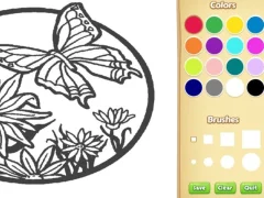 لعبة Butterfly Coloring Book For Kids على الانترنت