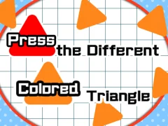 لعبة Press The Different Colored Triangle على الانترنت