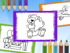 لعبة Cartoon Coloring Book على الانترنت