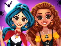لعبة BFFs Happy Halloween Party على الانترنت