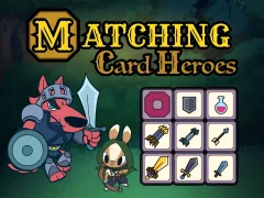 لعبة Matching Card Heroes على الانترنت