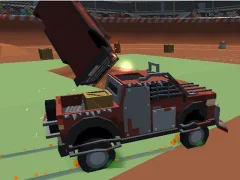 لعبة Pixel Car Cash Demolition V1 على الانترنت