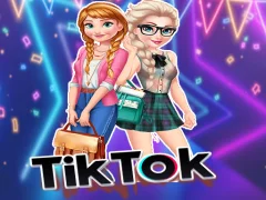 لعبة TikTok Trend: Elsa Frozen على الانترنت