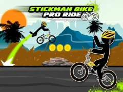 لعبة Stickman Bike Pro Ride على الانترنت