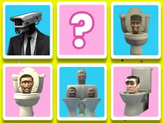 لعبة Skibidi Toilet Match Up على الانترنت