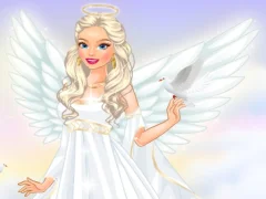 لعبة Sweet angel dress up على الانترنت