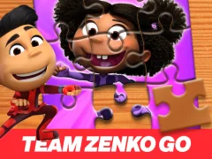 لعبة Team Zenko Go Jigsaw Puzzle على الانترنت