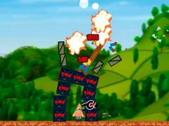 لعبة Destroy the Village على الانترنت