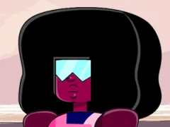 لعبة Steven Universe Crystal Gem Garnet Dress Up على الانترنت