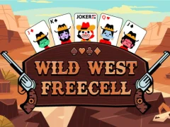 لعبة Wild West Freecell على الانترنت