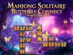 لعبة Mahjong Solitaire Butterfly Connect على الانترنت