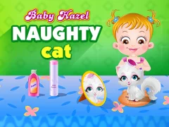 لعبة Baby Hazel - naughty cat على الانترنت