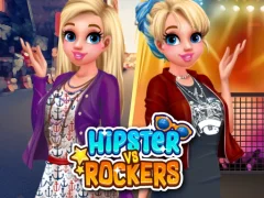 لعبة Hipsters vs Rockers على الانترنت