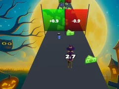 لعبة Crazy Runner Witch Halloween على الانترنت
