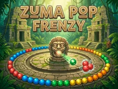 لعبة Zuma Pop Frenzy على الانترنت