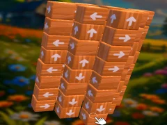 لعبة Unblock the Cube: Puzzle على الانترنت