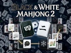 لعبة Black & White Mahjong 2 على الانترنت
