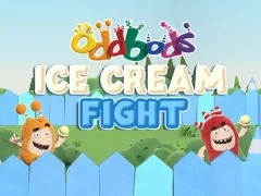 لعبة Oddbods Ice Cream Fight على الانترنت