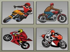 لعبة Racing Motorcycles Memory على الانترنت