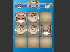 لعبة Tic Tac Toe Cat على الانترنت