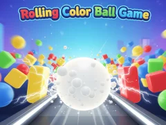 لعبة Rolling Color Ball Game على الانترنت