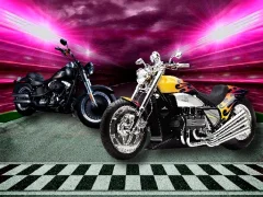لعبة Motorbike Puzzle Challenge على الانترنت