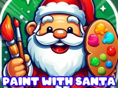 لعبة Paint with Santa على الانترنت