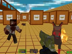 لعبة Pixel Swat Zombie Survival على الانترنت