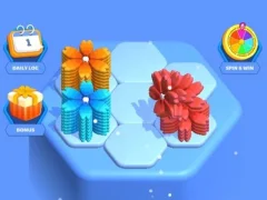 لعبة Flower Hexa Puzzle على الانترنت