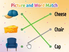 لعبة Picture and Word Match على الانترنت