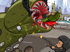 لعبة Wormzilla 1 على الانترنت
