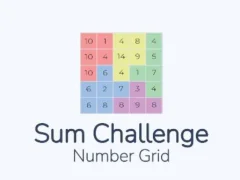 لعبة Sum Challenge Number Grid على الانترنت