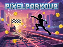 لعبة Pixel Parkour على الانترنت