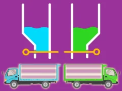 لعبة Color Water Trucks على الانترنت