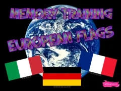 لعبة Memory Training. European Flags على الانترنت