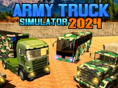 لعبة Army Truck Simulator 2024 على الانترنت