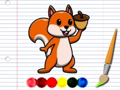 لعبة Squirrel Coloring Adventure على الانترنت
