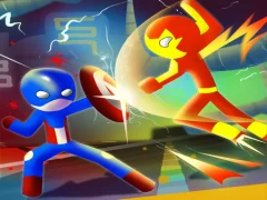 لعبة Super Stickman Heroes Fight على الانترنت