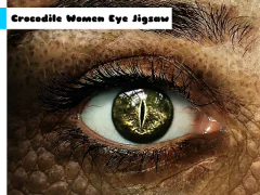 لعبة Crocodile Women Eye Jigsaw على الانترنت