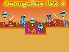 لعبة Among Akero Bots 2 على الانترنت