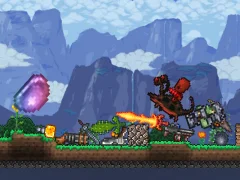 لعبة Terraria Playground على الانترنت