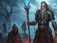 لعبة Grave Sorcerer Escape على الانترنت