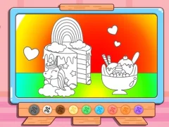 لعبة Coloring Book: Unicorn Chef على الانترنت