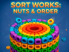 لعبة Sort Works: Nuts & Order على الانترنت