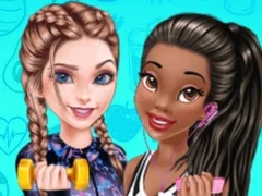 لعبة Princesses Workout Buddies على الانترنت