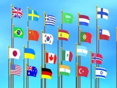 لعبة Flag Puzzle Jam: Collect Flags على الانترنت