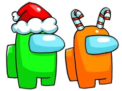 لعبة Among Us Christmas Coloring على الانترنت
