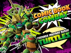 لعبة Teenage Mutant Ninja Turtles Comic book Combat على الانترنت