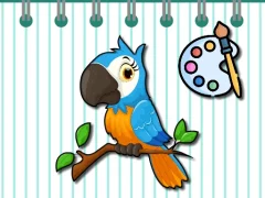لعبة Color Parrot على الانترنت
