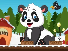 لعبة Christmas Panda Adventure على الانترنت